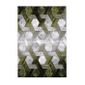 Tapis 3d Tapis Moderne Design Tapis Salon Vert Gris Noir Blanc 80cm X 150cm
