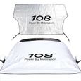 Pare-soleil de parapluie de voiture pour Peugeot 108 206 207 208 307 308 407 3008 RCZ Rifter, accessoires au For 108-0