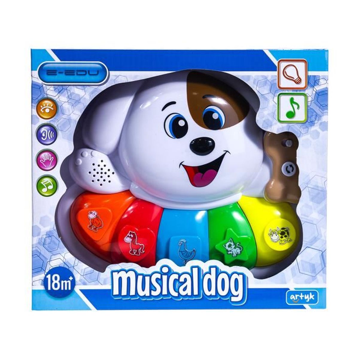 Pepco Jouet Bebe Chien Musical Piano Jouet Musical Instrument De Musique Cdiscount Jeux Jouets