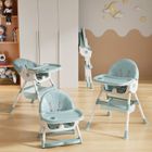 BRAND Amiremplie CHAISE HAUTE Chaise à manger pour enfants quatre en un, hauteur réglable, chaise haute pliable 47*37*58cm vert