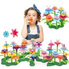 Blocs De Construction à Emboîter - 600 Pièces - Jeu éducatif Fleurs De Prunier - Pour Enfants 3-6 Ans