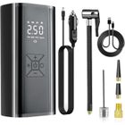 RITONDA Gonfleur Pneus Voiture Sans Fil,Puissant Compresseur à Air Portatif Fil avec Lumière LED,Mini Compresseur Voiture