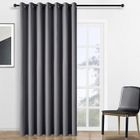 Rideau Occultants 300x240cm TOPFINEL à Oeillets Thermique Isolant AntiFroid Décoratif Chambre AntiBruit 1 Panneaux Gris Anthracite