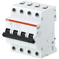 ABB 2CDS254001R0804, Miniature circuit breaker, Multicolore, Métal, Plastique, 88 mm, 560 g, 92 mm