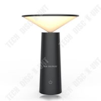 TD® Creative décoratif lampe de table chambre chevet usb charge lampe de table extérieur tactile gradation led atmosphère veilleuse