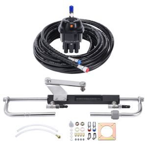 Kit Chape De Câble De Direction Hors-Bord A75 – Alliage Aluminium + Rondelle & Chape – Perfk Marin