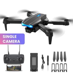 DRONE Caméra simple noire-Drone E99 K3 Pro HD 4K avec Ca