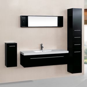 Meuble Colonne Wenge Achat Vente Pas Cher