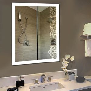 Miroir Salle De Bain Avec Eclairage Et Anti Buee Achat Vente