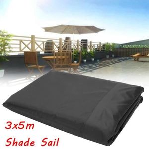 Toile D Ombrage Ajourée 4x5 Voile D Ombrage Rectangulaire 500 X 300 Cm 7 C Achat Vente