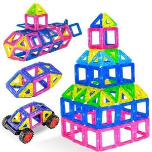 kits daimant pour les enfants Blocs de construction magn/étiques 38PCS empilant des jouets /éducatifs et outil cr/éatif cadeau pour les gar/çons filles