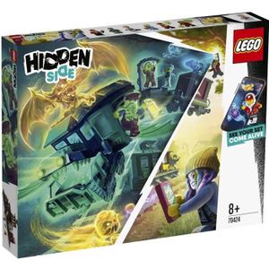 ASSEMBLAGE CONSTRUCTION LEGO® Hidden Side™ 70424 Le train-fantôme - Jeu de