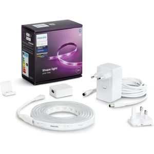 AMPOULE INTELLIGENTE Hue Ambiance White & Color - PHILIPS - Indoor LightStrips Plus - 2 m - Bluetooth