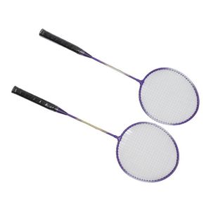 CORDAGE BADMINTON Raquette de badminton, kit de double raquette pour l'entraînement des débutants surdimensionné Chengqi01