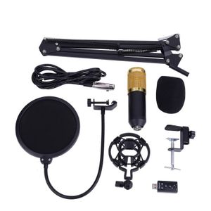 MICROPHONE - ACCESSOIRE YOSOO ensemble de microphones à condensateur BM800