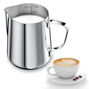 Espresso/moussant pour lait pichet latte art pot en Acier Inoxydable 600 Ml coloré 