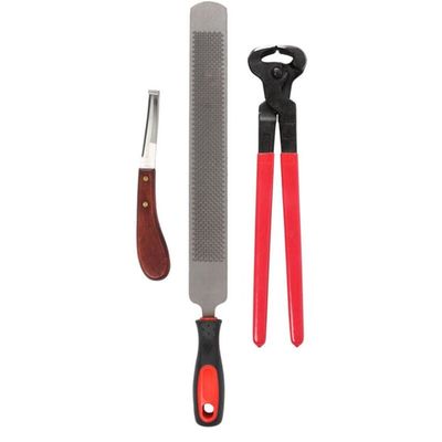 Kit d'outils de maréchal-ferrant professionnel, 9 pièces