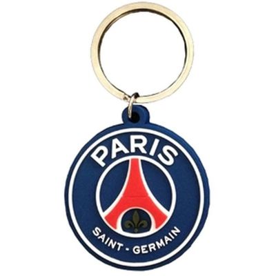 Porte-Clés PSG - Plaque De Rue Parc Des Princes - Métal - 18x8,4cm - Officiel