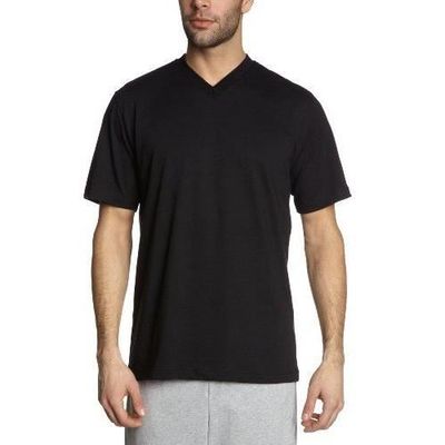 Maillots de corps Manches courtes Homme - Schiesser - Noir - schwarz