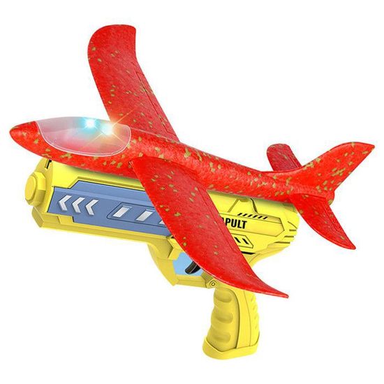 Générique 3 Pièces Jouet Lanceur d'avion Dinosaure, Lanceur d'avion en Mousse De 8 Pouces, Planeur en Mousse, Cadeau d'anniversaire pour Garçons Enfant Filles Enfant Anniversaire École Aire