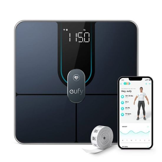 Pèse-personne numérique Smart Weigh SBS500 mesure graisse corporelle 22.99€ @ Amazon