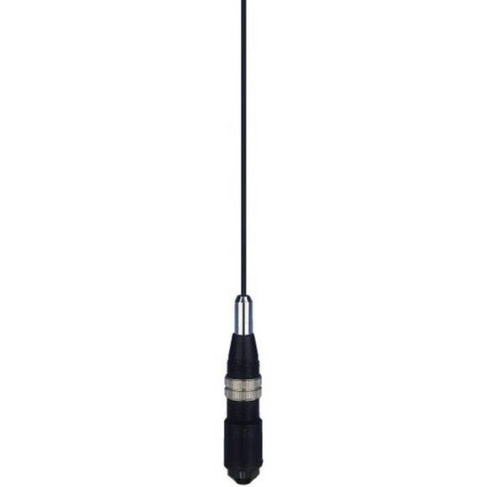 Antenne CB Albrecht 63570 Hurricane 27 - Fixe, Noire, 1/4 D'onde