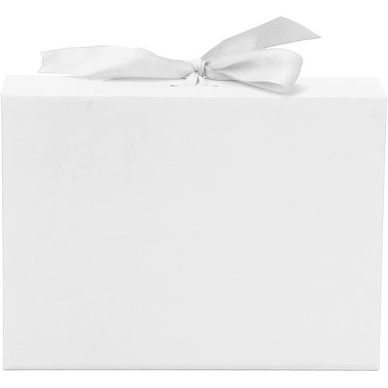 VEGCOO 8 Petites Boîtes Cadeaux Bijoux Avec Nœud - Rose Et Bleu, Doublure Velours Pour Bagues, Boucles D'Oreilles Et Colliers