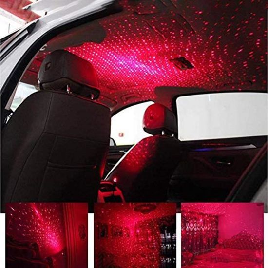 Lampe D'ambiance Rétro USB Pour Voiture Et Chambre - 13 Modes Et 7 Couleurs, éclairage LED Décoratif, Portable Et Facile à Utiliser