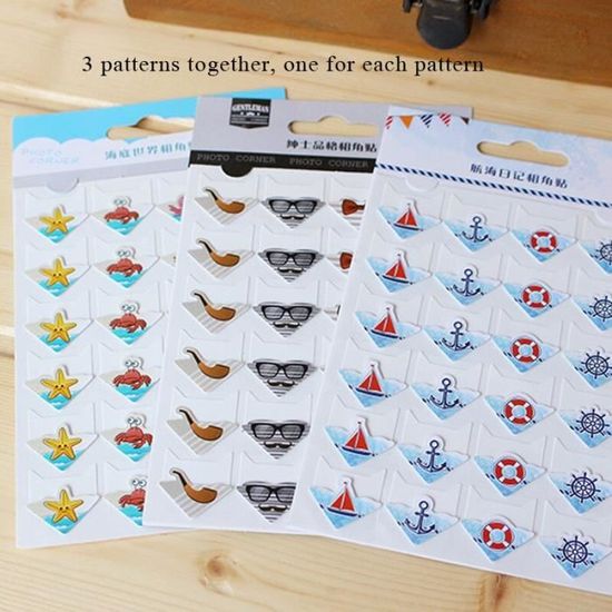 Lot De 2 040 Coins De Photo, Coins De Photos Pour Scrapbooking, Coins