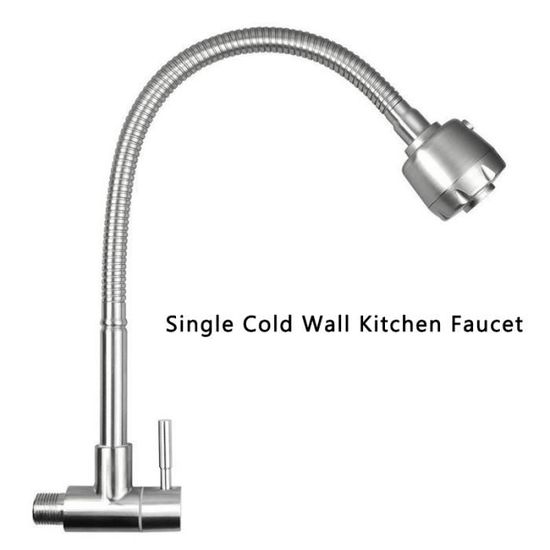 Mitigeur bain-douche sur pied Nickel brossé - Corbeau