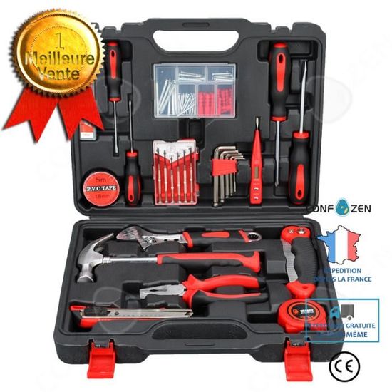CONFO® Ensemble d'outils ménagers Entretien quotidien de la voiture