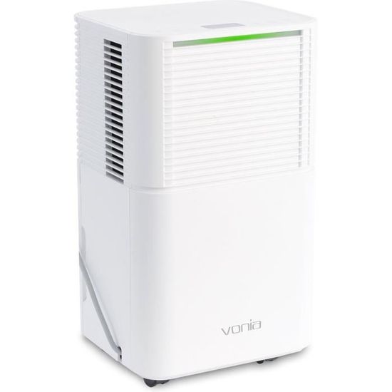 Déshumidificateur électrique OKYUK 12L, Affichage Numérique, Pour Pièce 40m², Arrêt Auto