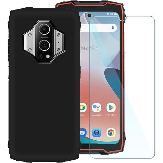 caseroxx Cas de couverture pour Ulefone Future en bleu fait de cuir