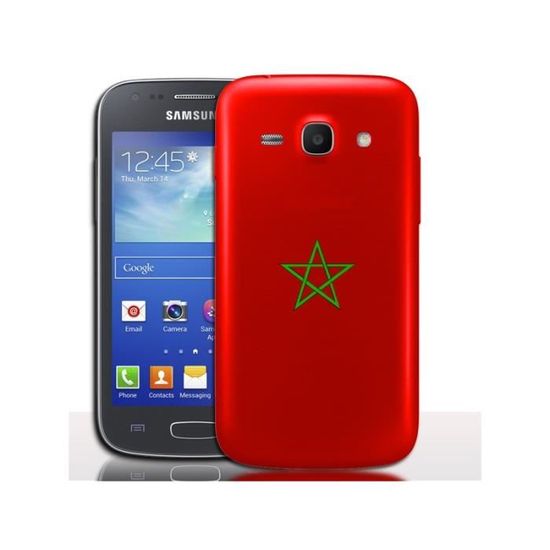 Coque Tel Portable Samsung Ace 4 Drapeau Maroc Rigide Achat Coque Bumper Pas Cher Avis Et Meilleur Prix Cdiscount