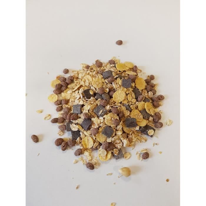 Muesli chocolat noir 5kg - Grillon d'or