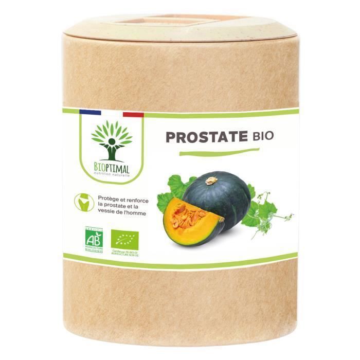 Prostate Bio - Bioptimal - Complément alimentaire - Protection - Confort Urinaire - Made in France Certifié par Ecocert 200 gélules