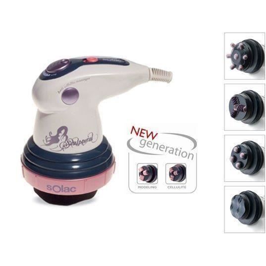 Masseur électrique- Anti-Cellulite - Professionnel 4 en 1 Masseur Vibra Slim luxe M28055