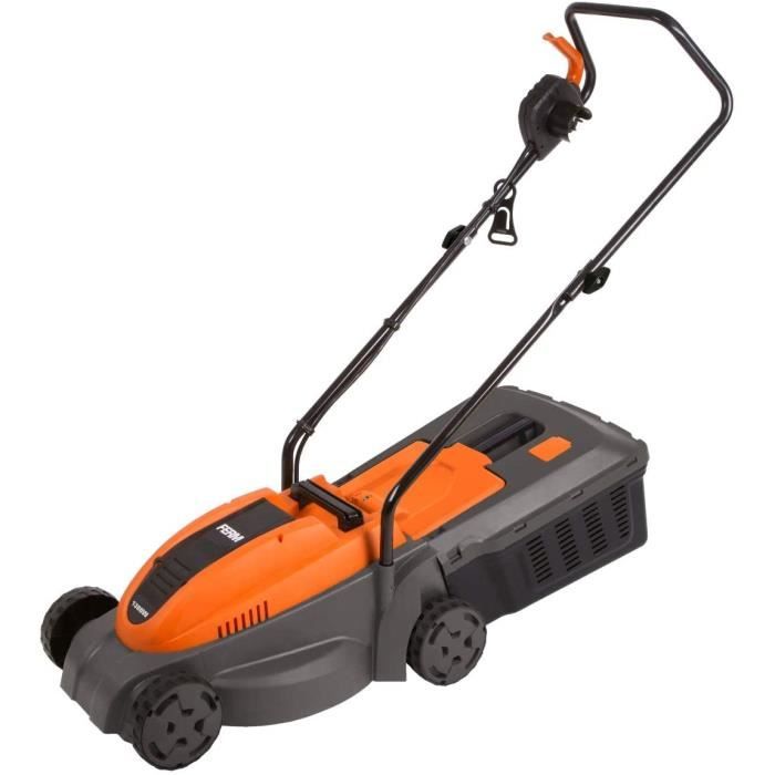 CISAilles A GAZONLMM1012 Tondeuse agrave gazon eacutelectrique 1300W largeur de coupe de 32 cm hauteur de la coupe ajustable 252