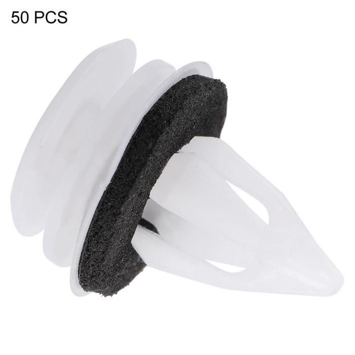 Zerodis 51410407984 50Pcs Clips Retenue Rivets de Fixation Intérieur Panneau de Porte Avant Arrière pour BMW Mini
