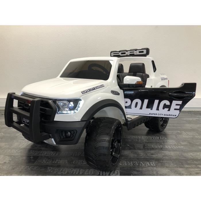 4x4 électrique pour enfant Ford Police 12V