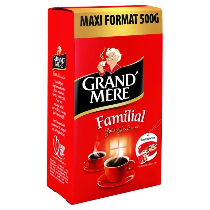GRAND'MERE Familial Café moulu - 500g