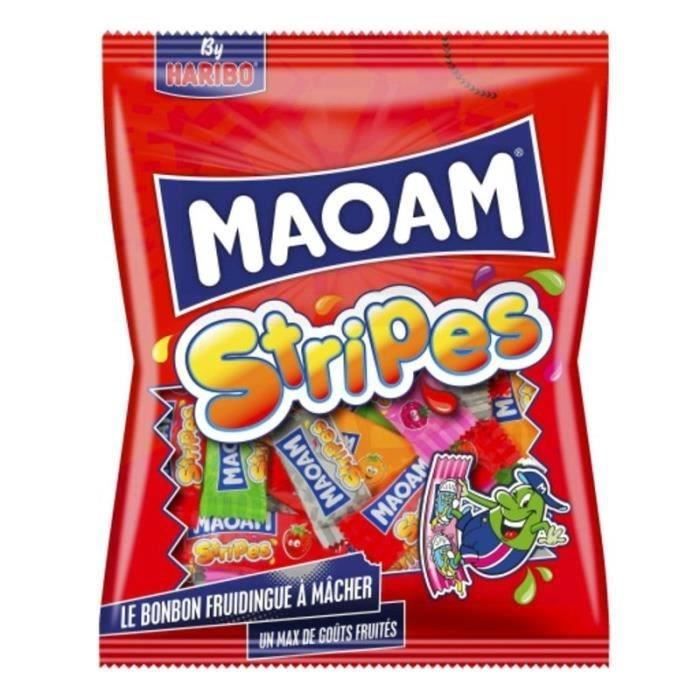 HARIBO Bonbons tendres Maoam Stripes multipack - 250 g