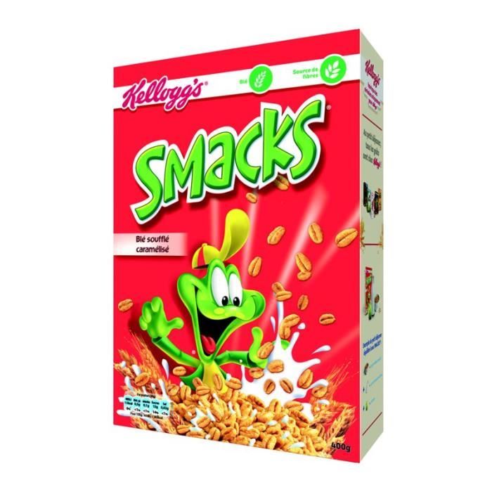 KELLOGG'S Céréales grains de blé soufflé - 400 g