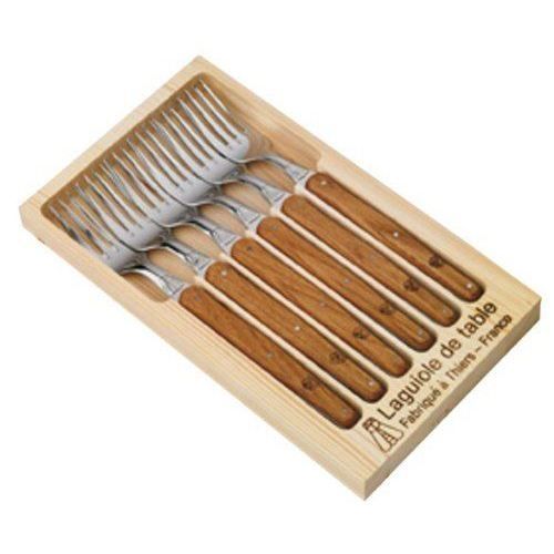 Laguiole Jean Dubost - Coffret 6 Fourchettes Table