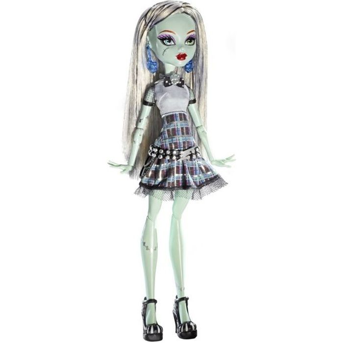 Monster High - Y0424 - Poupée - Monstre Fantastique - Frankie Stein - Série Ghoul's Alive
