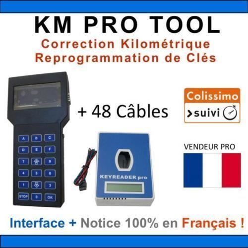 TACHO PRO KM PRO TOOL DE PROGRAMMATION Correction Kilométrique et copie de clés