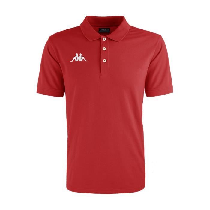 KAPPA - Enfant - Polo Lifestyle Peglio Rouge 10Y