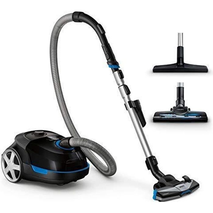 Philips 5000 Series Aspirateur traineau avec Sac, Aspiration à 99,9%, 900 W, 4 l