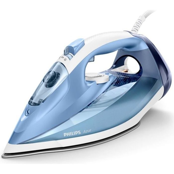 PHILIPS GC4532/20 Fer à repasser vapeur Azur - 2400 W - 45g/min - Pressing 180g/min - Bleu