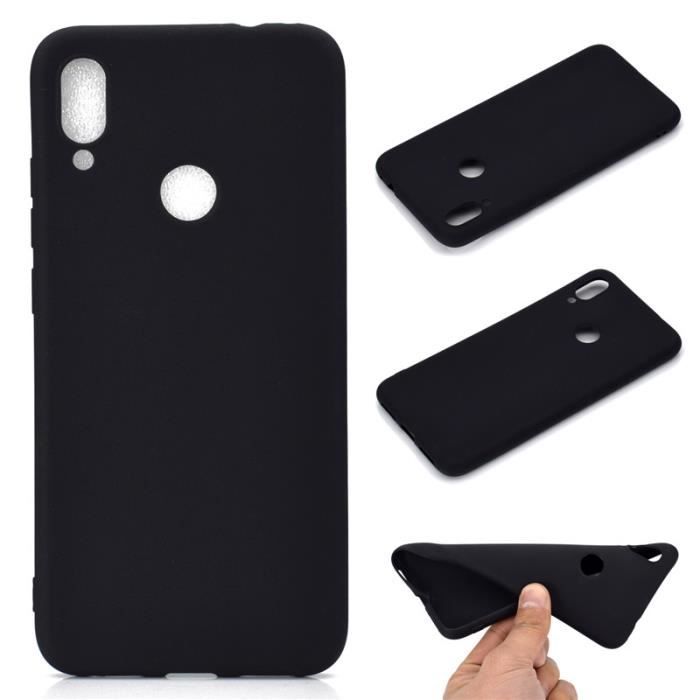 Pour Xiaomi Redmi Note 7 6.3- COQUE Neuf Noir Mode Transparente Slim souple en Silicone TPU Gel Protection
